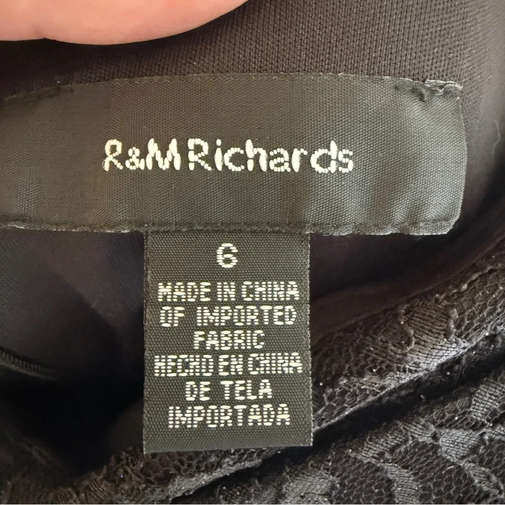 VTG Y2K Whimsigoth‎ Maxi Dress 6 Fully Lace Black Dark Fairy Grunge Hoco Prom - Picture 10 of 13